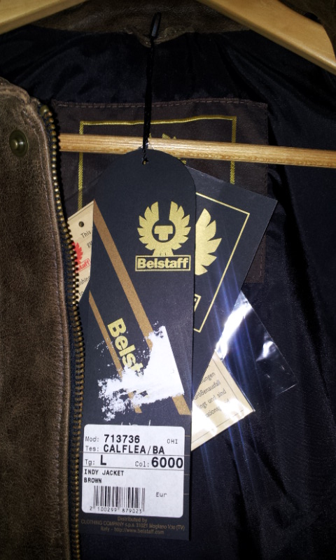 Dt. Indiana Jones Fan Forum » Indy-Gear » Lederjacken und Kleidung »  BELSTAFF INDIE JACKET FÜR 250 EURO BEI WOOLWORTH.