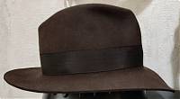 Cotswold Country Hats - Mens Brown Snap Brim Fedora Hat - Indiana Jones Style - 03 - small.jpg