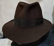 Cotswold Country Hats - Mens Brown Snap Brim Fedora Hat - Indiana Jones Style - 01 - small.jpg